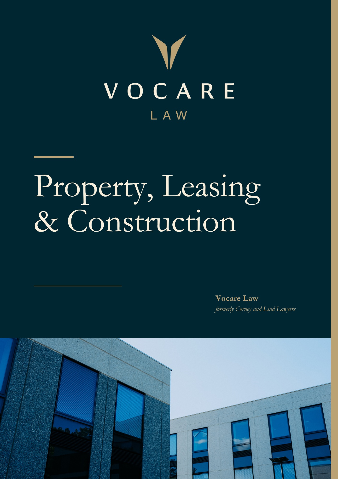 Capability Statement - Property Leasing Construction
